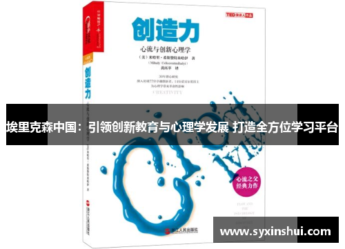 埃里克森中国：引领创新教育与心理学发展 打造全方位学习平台